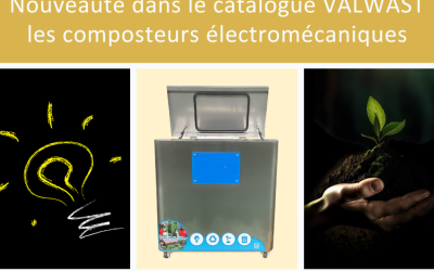 Notre gamme s’agrandit avec les électrocomposteurs